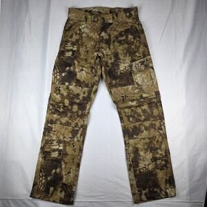 Kryptek Camo Hunting Pants Tactical Cargo Pockets SM Vellus Highlander 30x32
